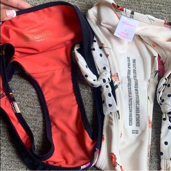 NWT S Adorbs floral bikini bottom +gift EC bottom! - Picture 6 of 8